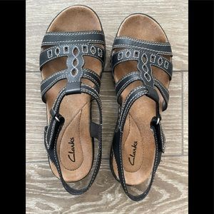Clarks Women Summer Shoes Size 8